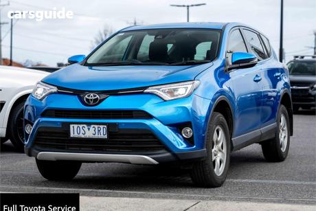 Blue 2018 Toyota RAV4 Wagon Gx (2Wd)