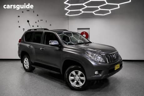 Grey 2010 Toyota Landcruiser Wagon Gxl (4X4)