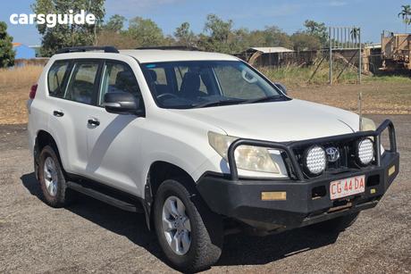 White 2011 Toyota Landcruiser Prado Wagon Gxl (4X4)