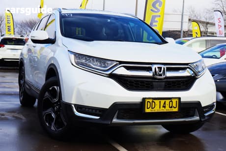 White 2018 Honda CR-V Wagon Vti-Lx (Awd)