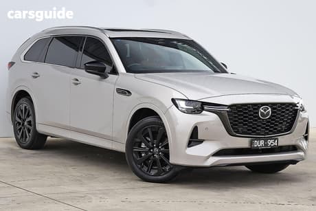 Beige 2024 Mazda CX-80 Wagon G40E Azami
