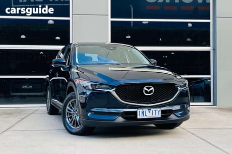 Blue 2018 Mazda CX-5 Wagon Touring (4X4)