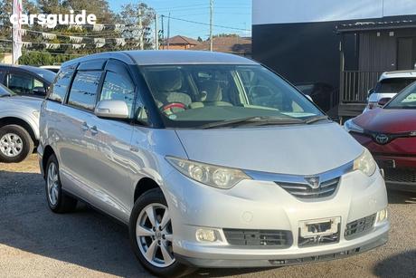 Silver 2007 Toyota Estima Hatch HYBRID G EDITION