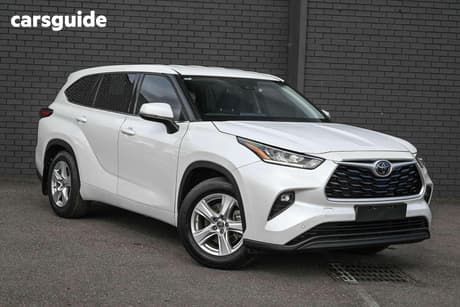 White 2022 Toyota Kluger Wagon Gx 2Wd