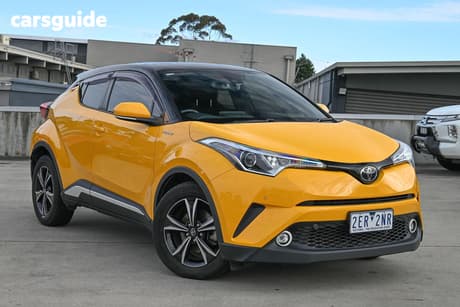 Yellow 2017 Toyota C-HR Wagon (2Wd)