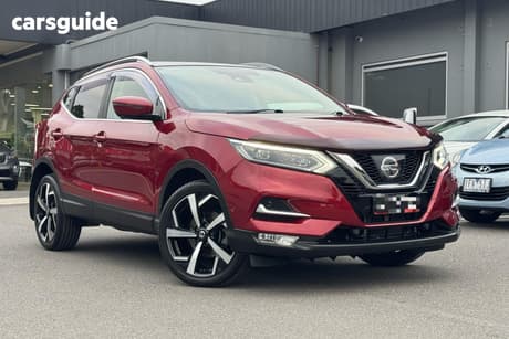 Red 2018 Nissan Qashqai Wagon N-Tec