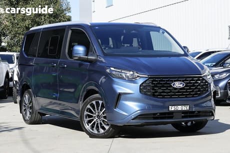 Blue 2024 Ford Tourneo Wagon Titanium X (Lwb)