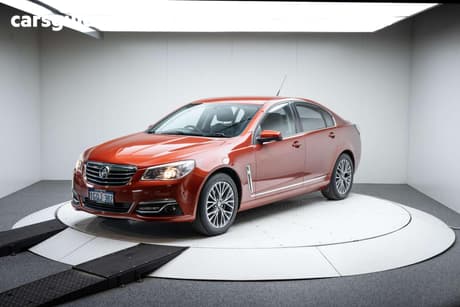 Red 2016 Holden Calais Sedan
