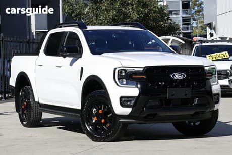 White 2026 Ford Ranger Double Cab Pick Up Wildtrak 3.0 (4X4)