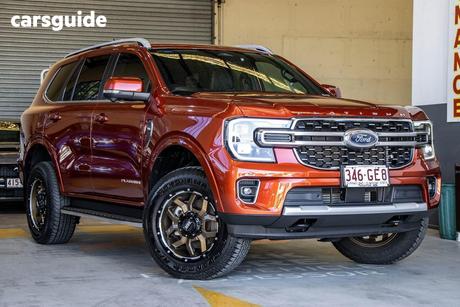 Orange 2023 Ford Everest Wagon Platinum (4X4)