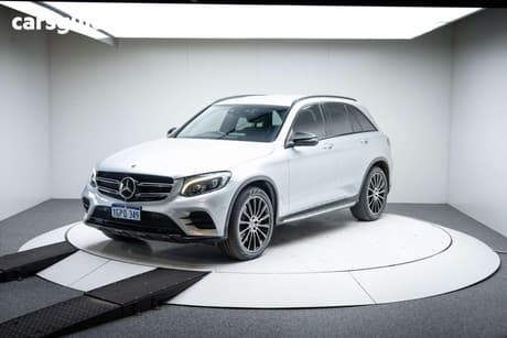 Silver 2018 Mercedes-Benz GLC350 Coupe D