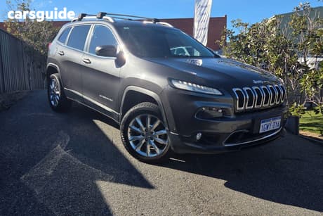 Grey 2014 Jeep Cherokee SUV LIMITED (4X4) KL