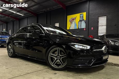 Purple 2020 Mercedes-Benz CLA200 Coupe 200
