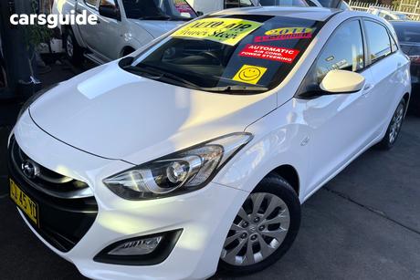 White 2014 Hyundai I30 Hatchback Active