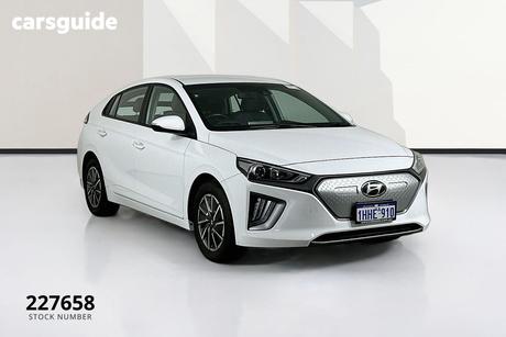 White 2021 Hyundai Ioniq Hatchback Electric Elite