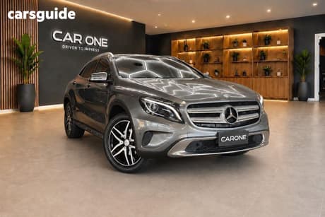 Grey 2016 Mercedes-Benz GLA180 Wagon 180