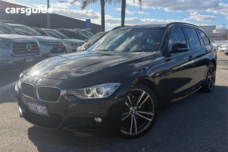 Black 2015 BMW 320I Wagon Touring Luxury Line