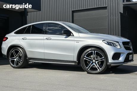 Silver 2015 Mercedes-Benz GLE450 Coupe Amg 4Matic
