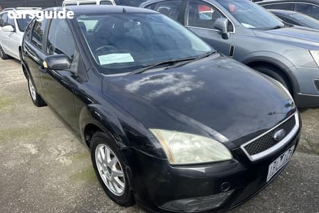Black 2008 Ford Focus Hatchback Lx