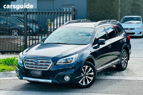 Blue 2015 Subaru Outback Wagon 3.6R