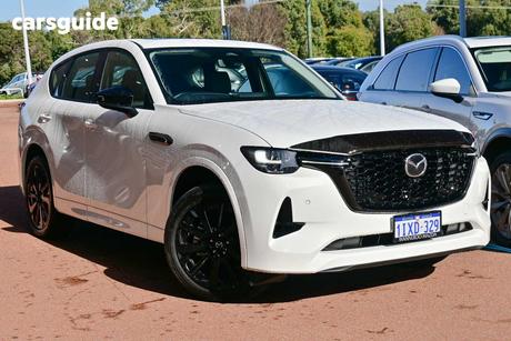 White 2025 Mazda CX-60 Wagon D50E Gt Hybrid