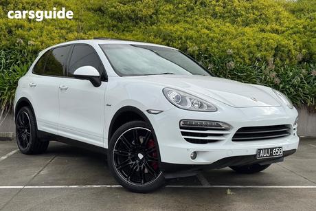 White 2013 Porsche Cayenne Wagon Diesel