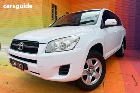 White 2012 Toyota RAV4 Wagon Cv (2Wd)
