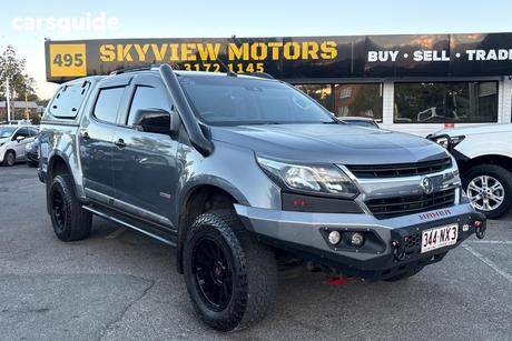 Grey 2017 Holden Colorado Crew Cab Pickup Z71 (4X4)