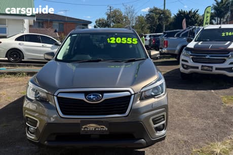 Grey 2020 Subaru Forester Wagon 2.5I Premium (Awd)