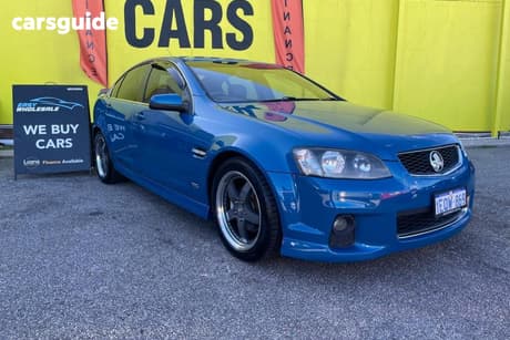 Blue 2012 Holden Commodore Sedan SV6 Z-SERIES VE II MY12.5