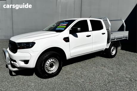 White 2022 Ford Ranger Double Cab Chassis Xl 3.2 (4X4)