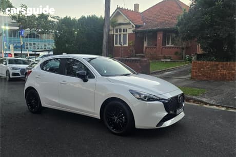 White 2026 Mazda Mazda2 Hatchback G15 Evolve