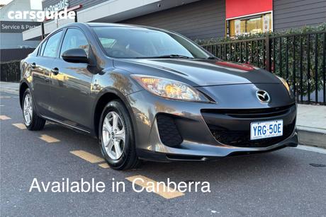 Grey 2013 Mazda 3 Sedan Neo