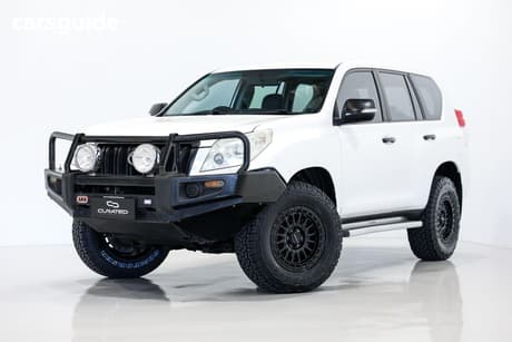 White 2011 Toyota Landcruiser Wagon Gx (4X4)