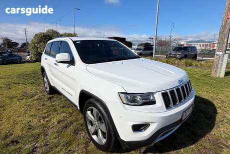 White 2014 Jeep Grand Cherokee Wagon Limited (4X4)