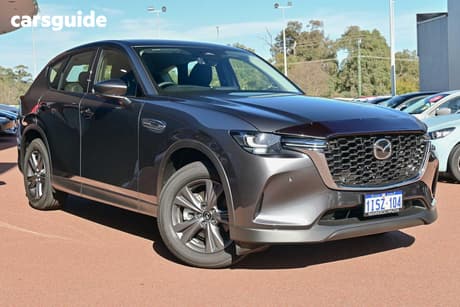 Grey 2025 Mazda CX-60 Wagon D50E Pure Hybrid