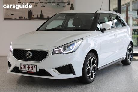 White 2023 MG MG3 Hatchback Excite (With Navigation)