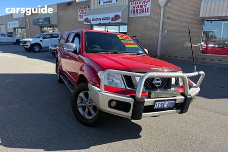 Red 2014 Nissan Navara Dual Cab Pick-up St Titanium Edition (4X4)