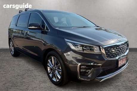 Grey 2020 Kia Carnival Wagon Platinum