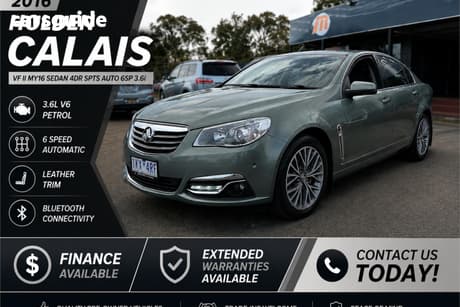 Silver 2016 Holden Calais Sedan