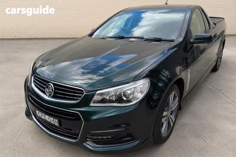 Green 2013 Holden UTE Utility Sv6