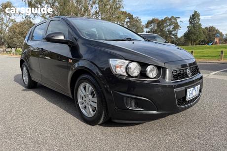 Black 2015 Holden Barina Hatchback Cd