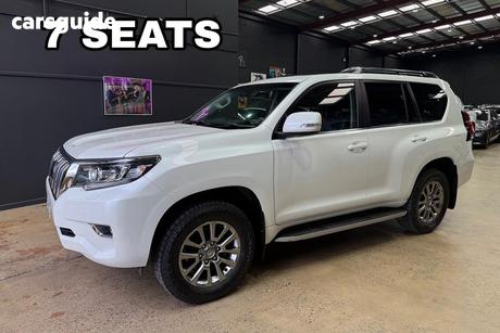 White 2017 Toyota Landcruiser Prado Wagon Kakadu (4X4)