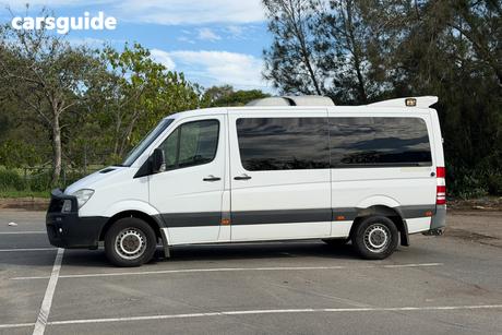 White 2013 Mercedes-Benz Sprinter Commercial