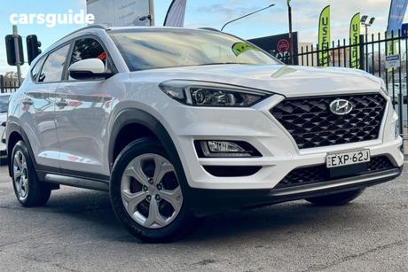 White 2018 Hyundai Tucson Wagon Go (Fwd)