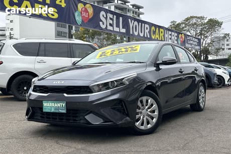 Grey 2021 Kia Cerato Hatchback S