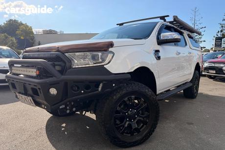 White 2020 Ford Ranger Double Cab Pick Up Xlt 2.0 (4X4)