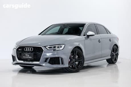 Grey 2017 Audi RS 3 Sedan QUATTRO 8V MY17