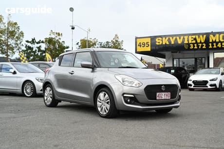 Silver 2018 Suzuki Swift Hatchback Gl Navigator