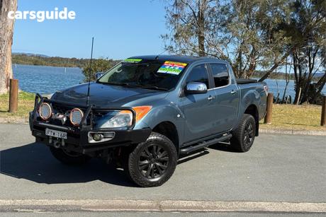 Blue 2013 Mazda BT-50 Dual Cab Utility Xtr (4X4)